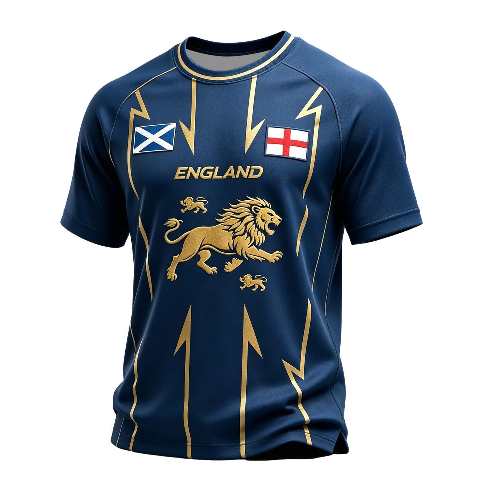 WDCHAOYUE Mens Scotland Flag Soccer T-Shirt Football 2026 World Cup Scotland Short Sleeve Crewneck Shirt for Football Fans Supporters