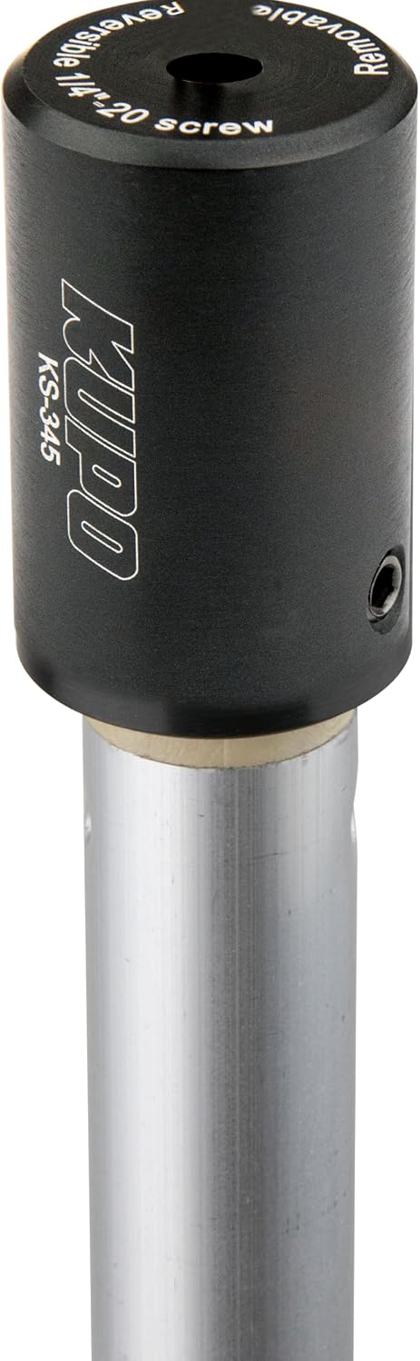 Kupo Painter's Pole Adapter with Baby 5/8" Pin, Converts Standard Painter Poles into Handheld Booms for Lights, Cameras, and Microphones (KG019111)
