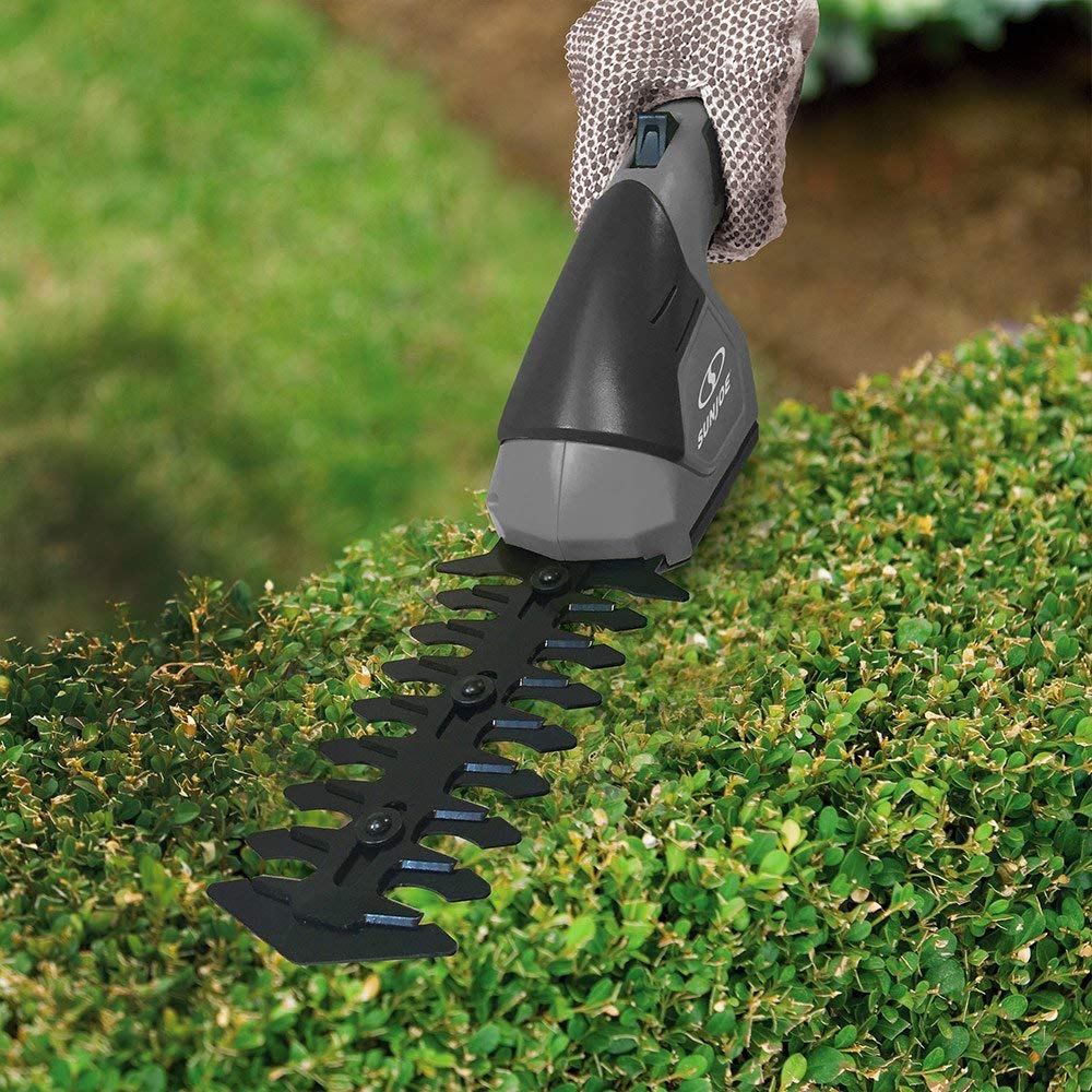 Amazon.com : Sun Joe HJ604C-GRY 7.2V Cordless 2-In-1 Grass Shear +