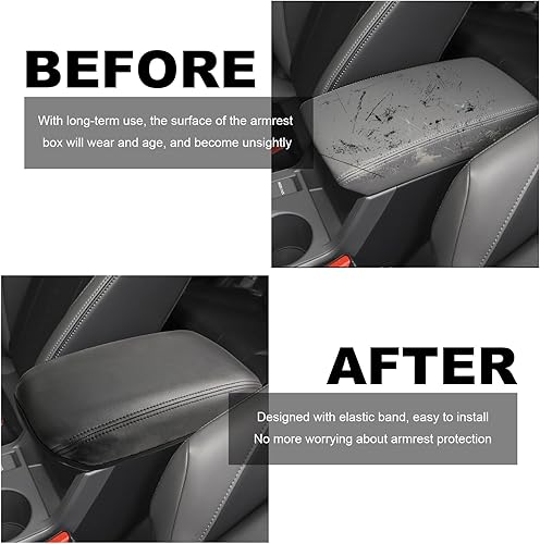 Vista 44 de YEE PIN Civic - Funda para reposabrazos Civic de 10ª generación, tapas para reposabrazos Civic Thenice para 10ª generación Civic 2018-2021, cubierta