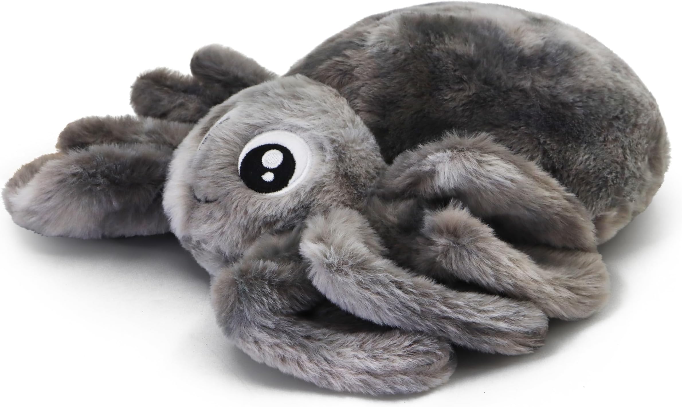 Heatable & Coolable Lying Spider Stuffed Animal, Microwave Heating Pad for Period Cramps, Stuffed Spider Plushie Cute Plushies, Stuffed Spider Plush Spider Gifts for Girls & Boy