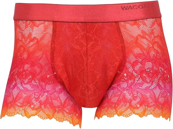 WACOAL MEN(ワコールメン) ボクサーパンツ 【レースボクサー】 フロント快適グラマラス 通気性 スカラ始末(裾部分) 前閉じ レース 下着 WT3826 - 3