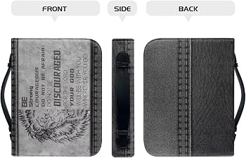 Amazon.com: Psaytomey Fundas para Biblia con estampado de león ...