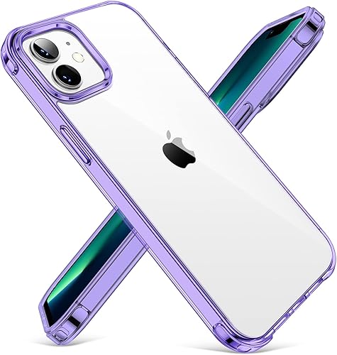 Miniatura 8 de CANSHN Funda magnética diseñada para iPhone 1212 Pro transparente, compatible con carga inalámbrica MagSafe no se pone amarillenta y probada contra