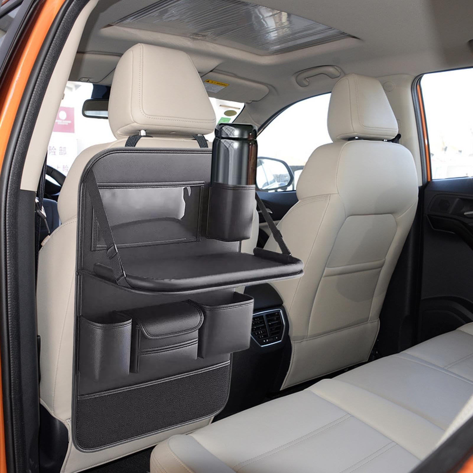 Organizer per sedile posteriore, Organizer per sedile auto | Organizer per sedile auto, Protezione per sedile, Organizer per auto, portaoggetti per sedile posteriore, Vassoio pieghevole,