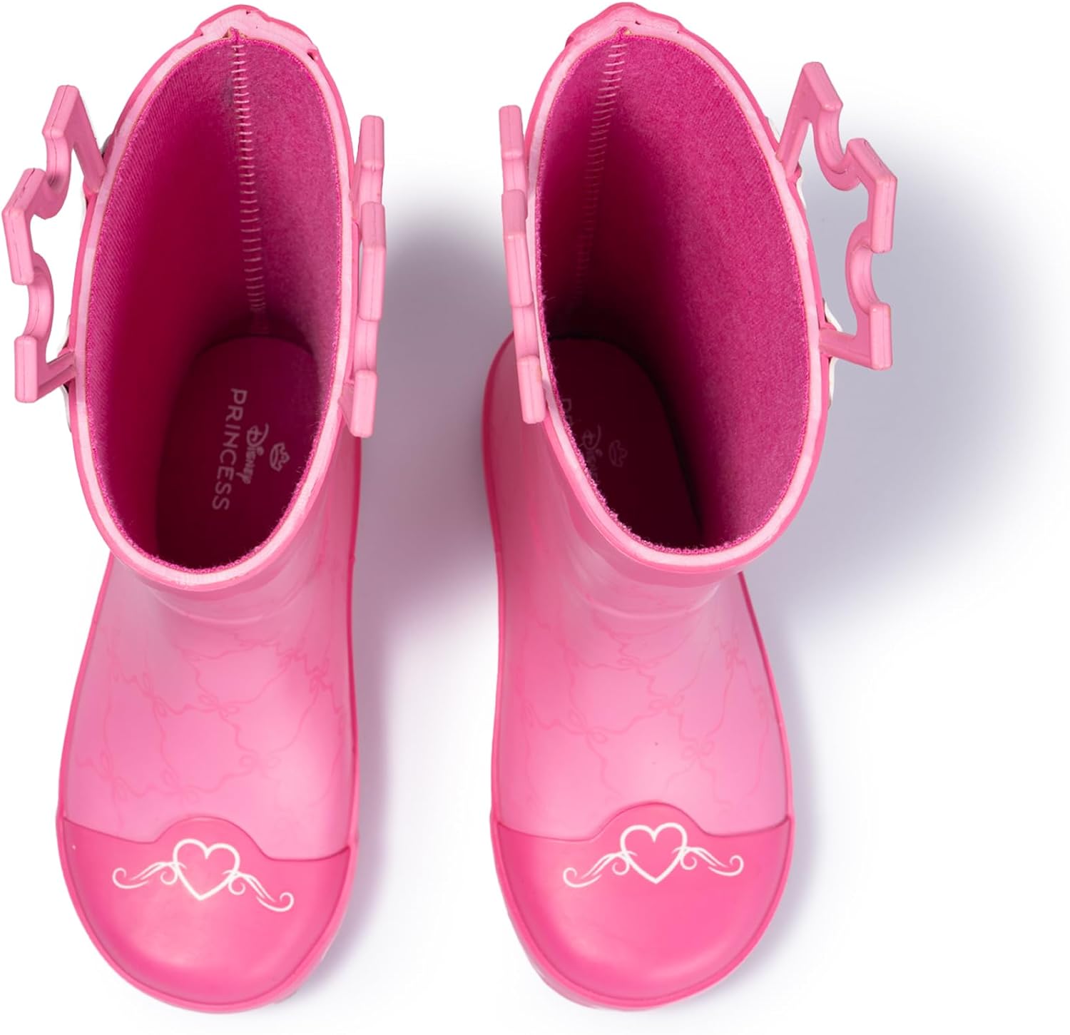 Disney Rainboots for Toddlers - Waterproof Rubber Kids Splash Shoes