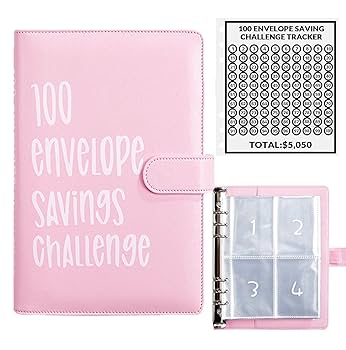 Amazon.com : AASLOB 100 Envelopes Money Saving Challenge