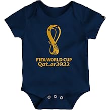 FIFA Unisex Baby Official World Cup 2022 Logo Baby Grow