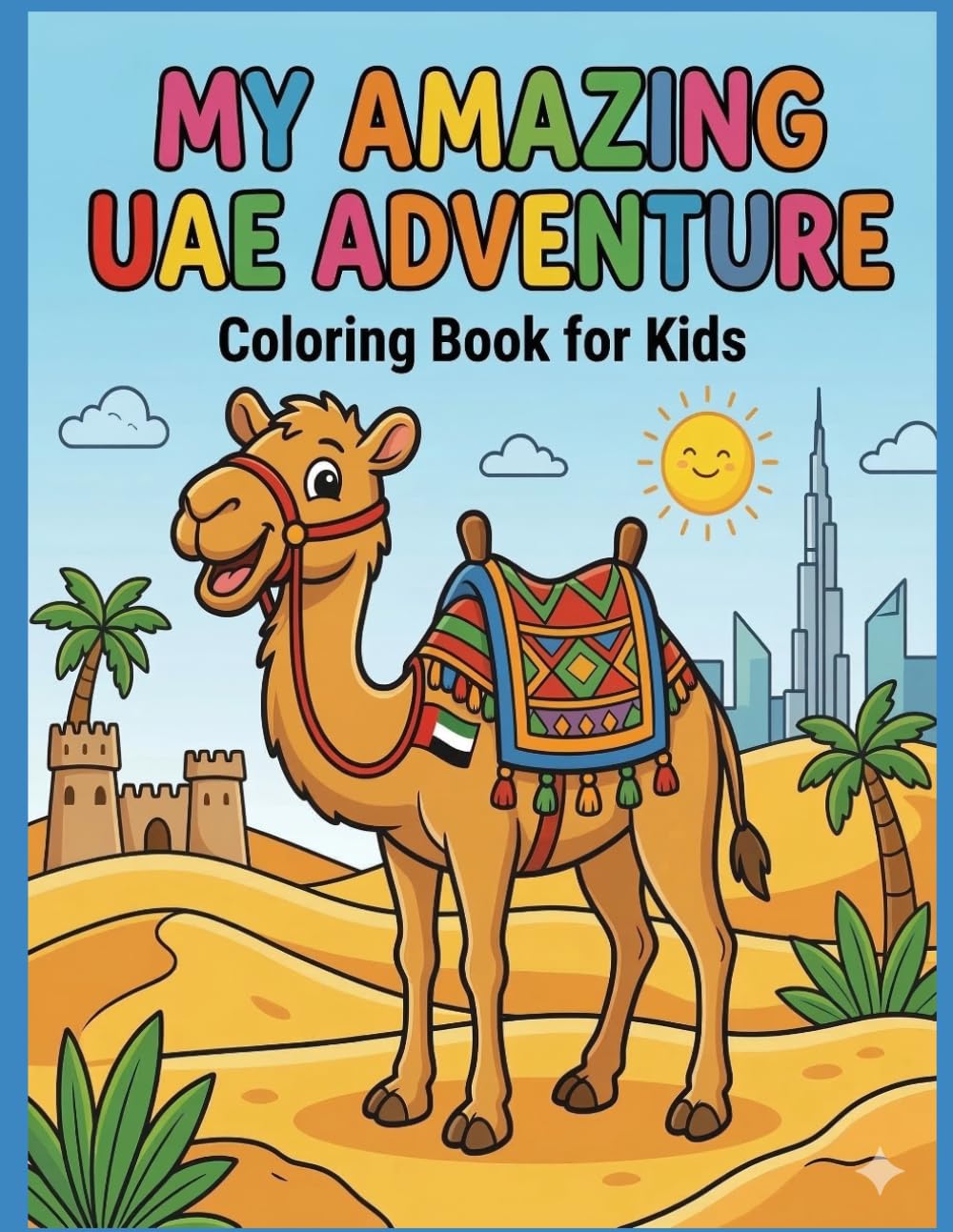 UAE Coloring Book: My Amazing UAE Adventure