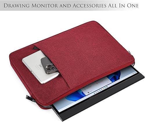 B0C4FC9C9J_image_9 Funda para monitor portátil de 15.6 pulgadas compatible con Anyuse YxK Forhelp Newsoul KYYASUS Zenscreen 15.6 pulgadas, bolsa de computadora para