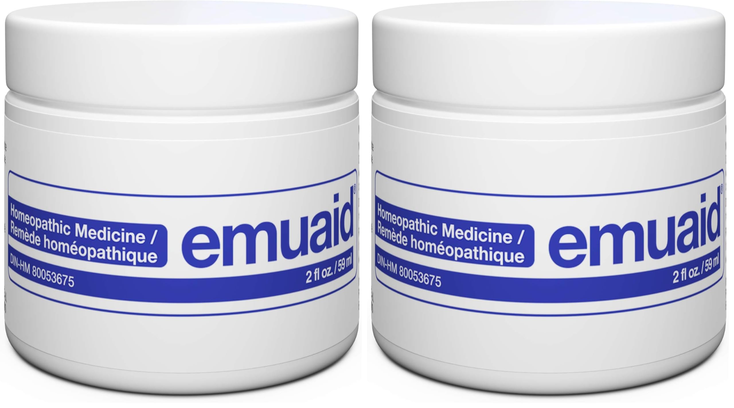 emuaid Ointment for Eczema and Psoriasis Relief, Reduces Itching, Pain, Swelling, Regular Strength Treatment for 100+ Skin Conditions, Steroid and Chemical-Free, Suitable for All Ages, 2oz (Pack of 2)