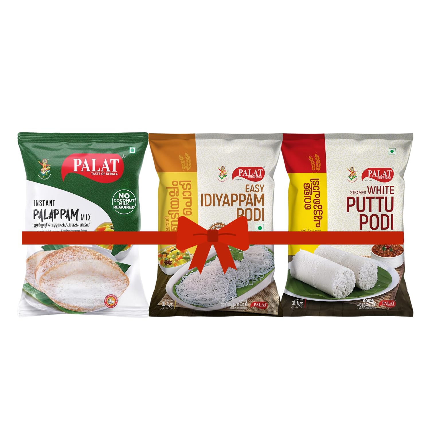 Palat Culinary Trio: Palappam, Easy Idiyappam, White Puttu Podi - 3 kg Combo for Simply Delicious Creations! (1 kg Each Pack) (B0CXJMKGBR) Amazon Price History, Amazon Price Tracker