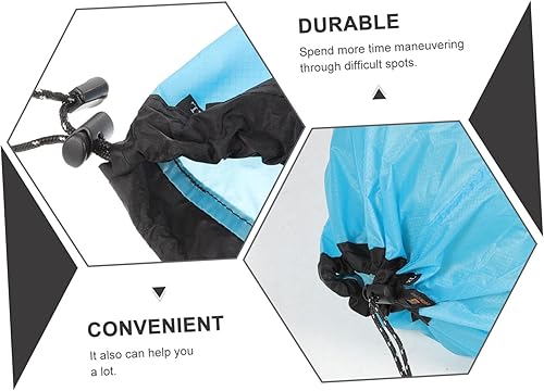 Miniatura 8 de CLISPEED Mochila de viaje, saco de dormir, mochila de viaje, sacos de gran capacidad, saco de dormir, soporte para bolsa de dormir, bolsa de