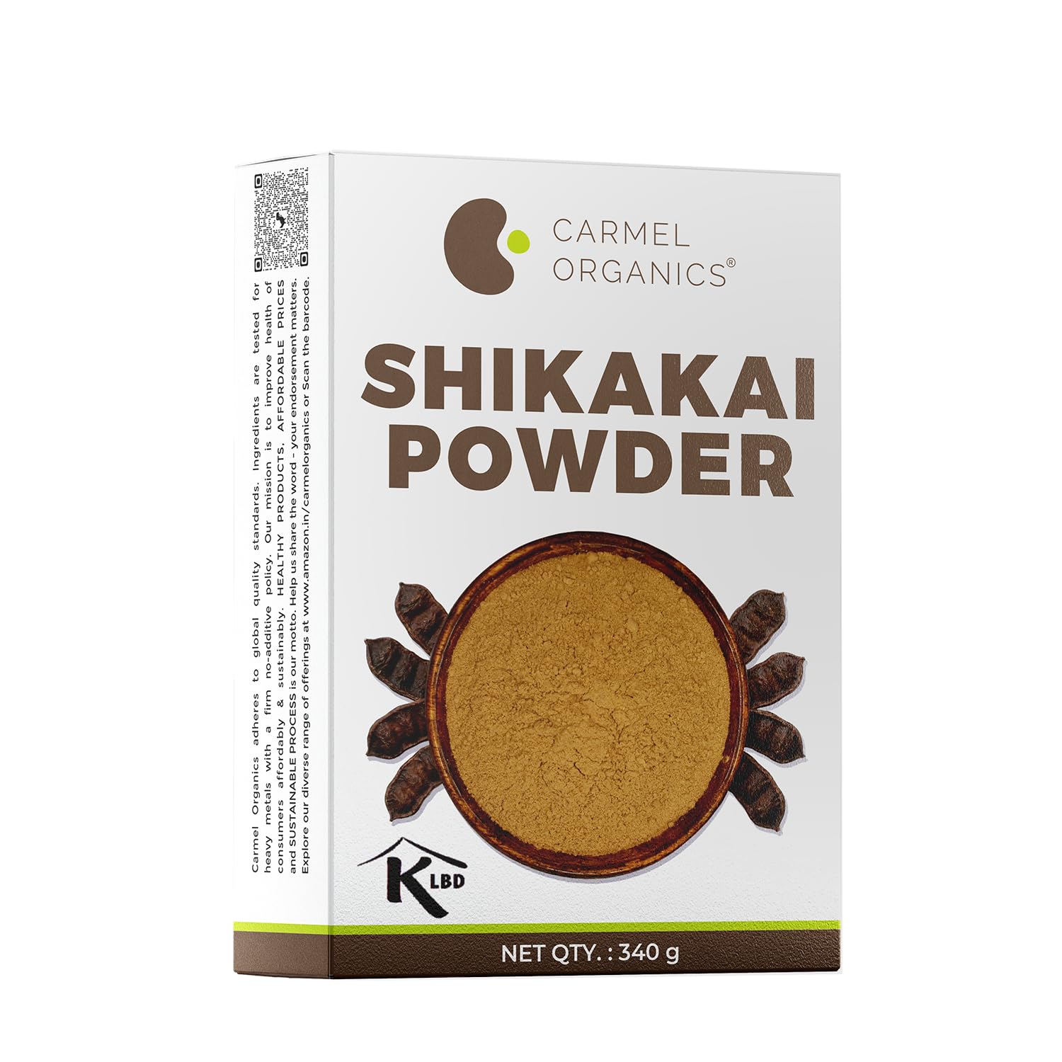 CARMEL ORGANICS Shikakai Powder 340g - Natural Hair Cleanser & Conditioner - Promotes Healthy Scalp and Hair Care, Natural, No Added Preservatives,Sikakai Podi-image-15