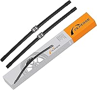 Vista 18 de Limpiaparabrisas delanteros, 19" + 19" limpiaparabrisas de marco metálico, calidad de fabricante original para repuesto de equipo original