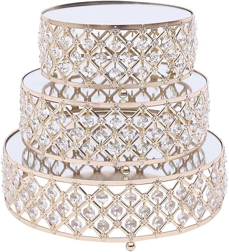 WUPYI Juego de 9 soportes para tartas, soporte creativo para cupcakes, soportes de metal para postres para decoración de cumpleaños, bodas, fiestas,