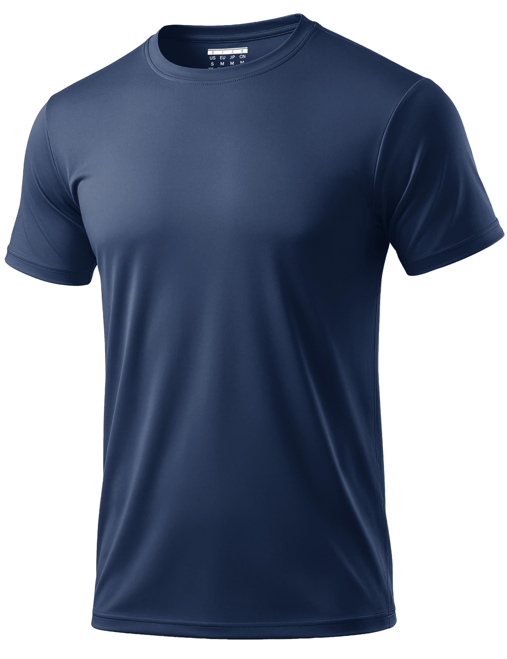 MAGCOMSEN Herren UV-Schutz Sportshirt UPF 50+ Schnelltrocknend Atmungsaktiv Rashguard T-Shirt Schwimmen Angeln Surfen