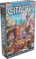 Galápagos Jogos Citadels (Segunda Edição) - Revisada, Jogo de Tabuleiro para Amigos, 1 a 8 jogadores, 30-60 min, CIT201, Multicolor