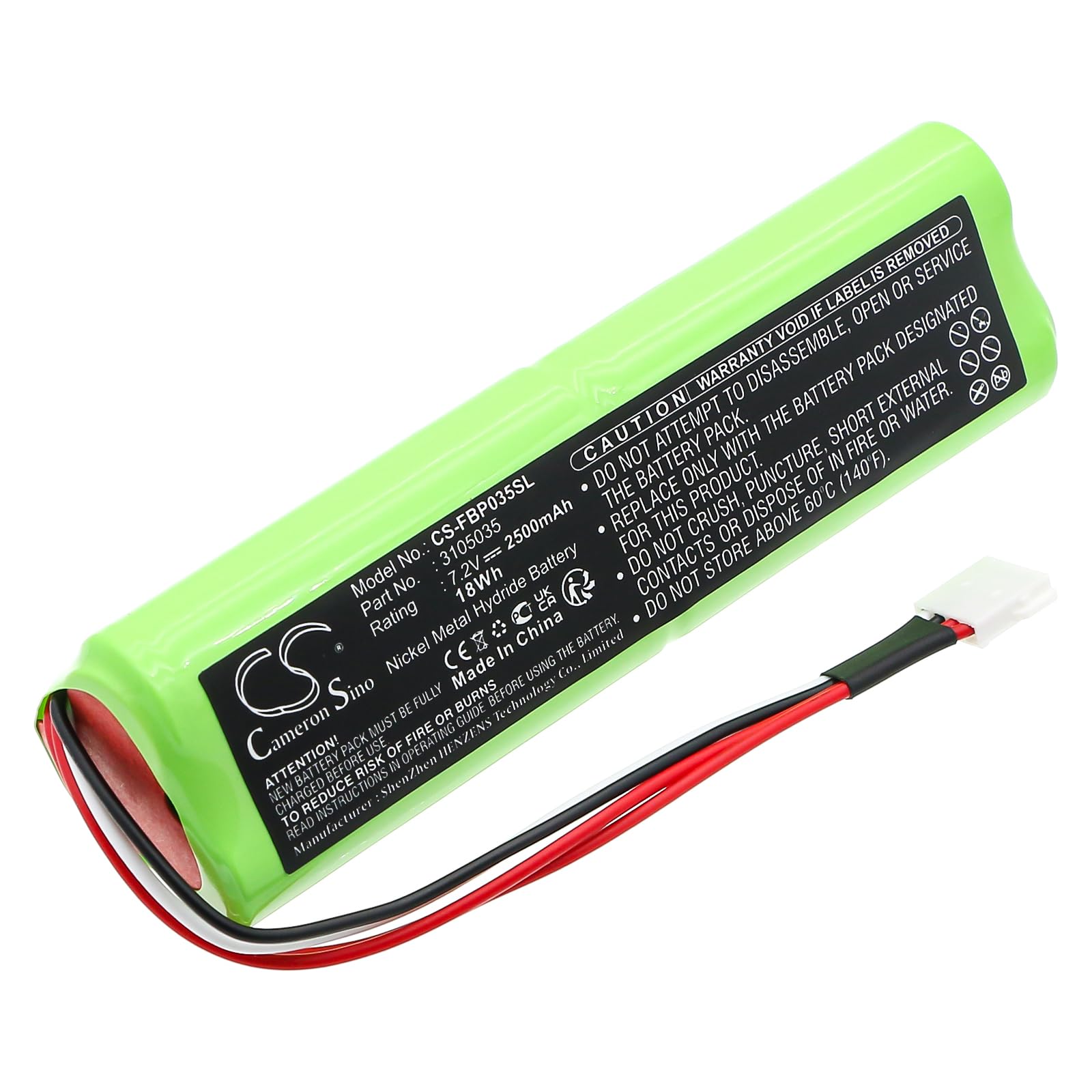 Batterie 2500mAh Compatible Fluke Ti-10 Ti-20 Ti-25 Ti10 Ti20 Ti20-RBP Ti25 Ti9 TiR TiR1
