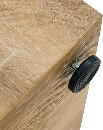 Miniatura 220 de Mesa de centro rústica marrón para sala de estar, mesas centrales rectangulares, moderna y elegante mesa de cóctel de madera para oficina en casa -