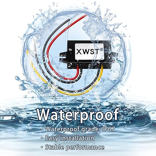 Miniatura 5 de DC 12V 24V reductor de voltaje convertidor de 5 V 30 A 150 W, regulador de 5 voltios, impermeable, DCDC Buck transformador fuente de alimentación