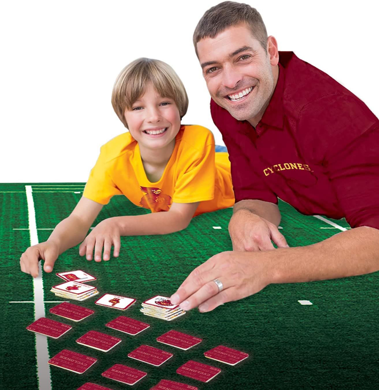 Masterpieces Officially Licensed NCAA Iowa State Cyclones Picture Matching Card Game for Kids and Families