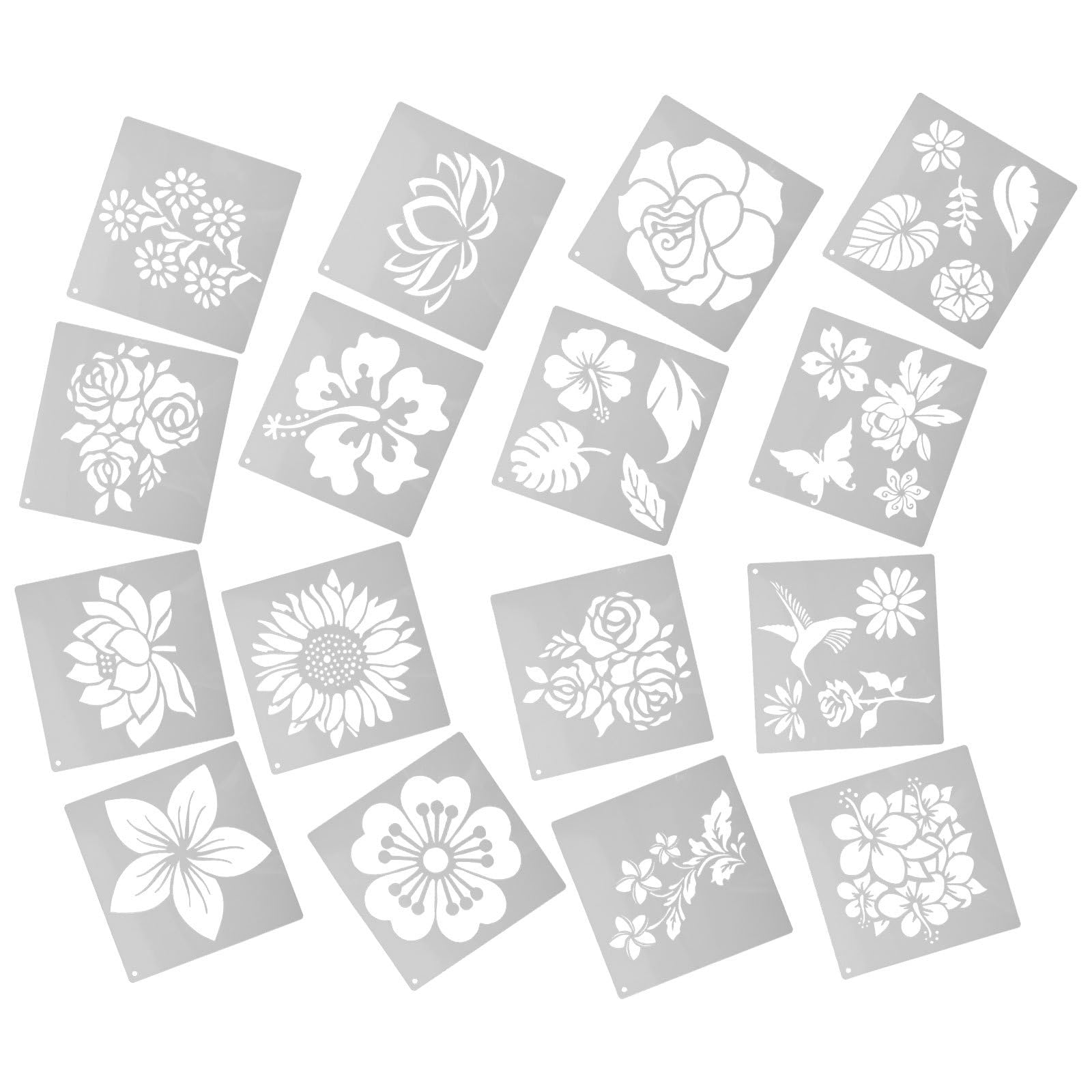 Plantillas de Dibujo de Flores para Decorar Habitaciones y Actividades
