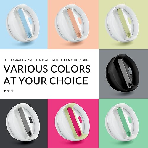 Miniatura 4 de Tapas de vaso de 40 onzas para Stanley, tapa de repuesto, resistente a derrames, para vaso Stanley, 2 unidades (verde)