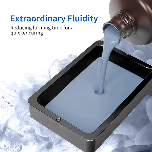Miniatura 5 de ANYCUBIC Resina de impresora 3D, resina de curado UV LCD de 405 nm, resina 3D de fotopolímero rápido y de alta precisión para impresora 3D de resina
