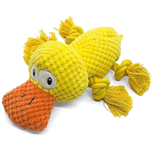 Indestructible Dog Squeak Toys for Big Dogs, Durable Chew Toys