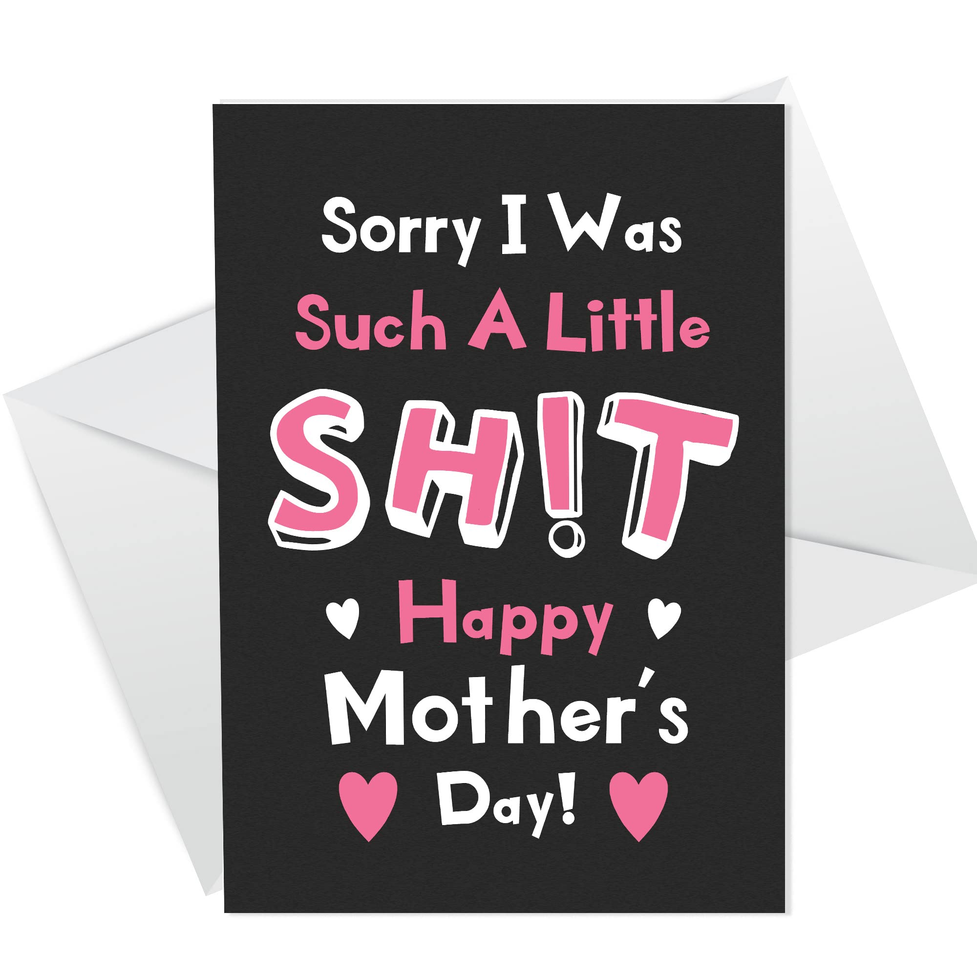 FUNNY Mothers Day Card For Mum From Daughter Son Rude Card For Her