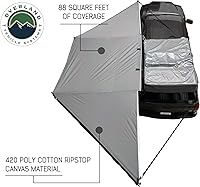 Vista 3 de Toldo OVS Nomadic 180 - Gris oscuro con estuche de viaje negro - Universal
