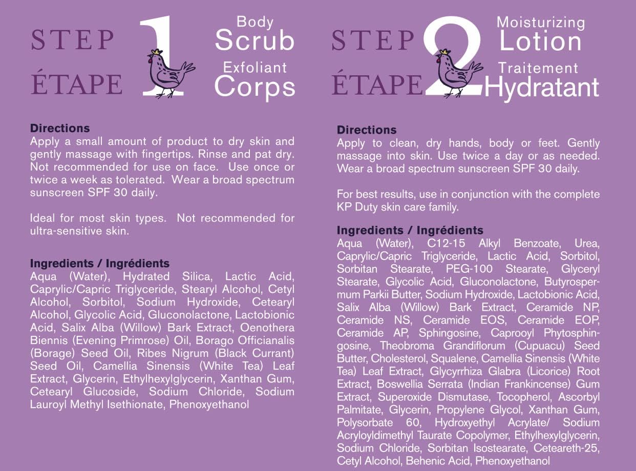 DERMAdoctor KP Bump Eraser Body Scrub and Lotion Kit Dermatologist Formulated Exfoliant | Keratosis Pilaris Treatment For Dry And Bumby Skin 10% AHAs + PHAs - Image 8