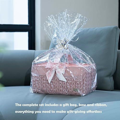 Miniatura 3 de Lujoso organizador de pañales para bebé, cesta de almacenamiento para niños y niñas recién nacidos, cesta de viaje para pañales y toallitas de bebé,