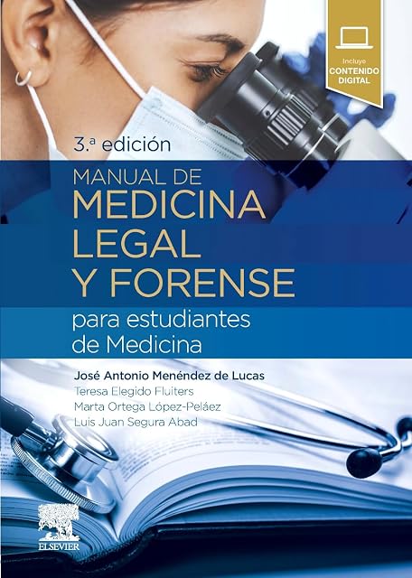 Portada de Manual de medicina legal y forense para estudiantes de Medicina