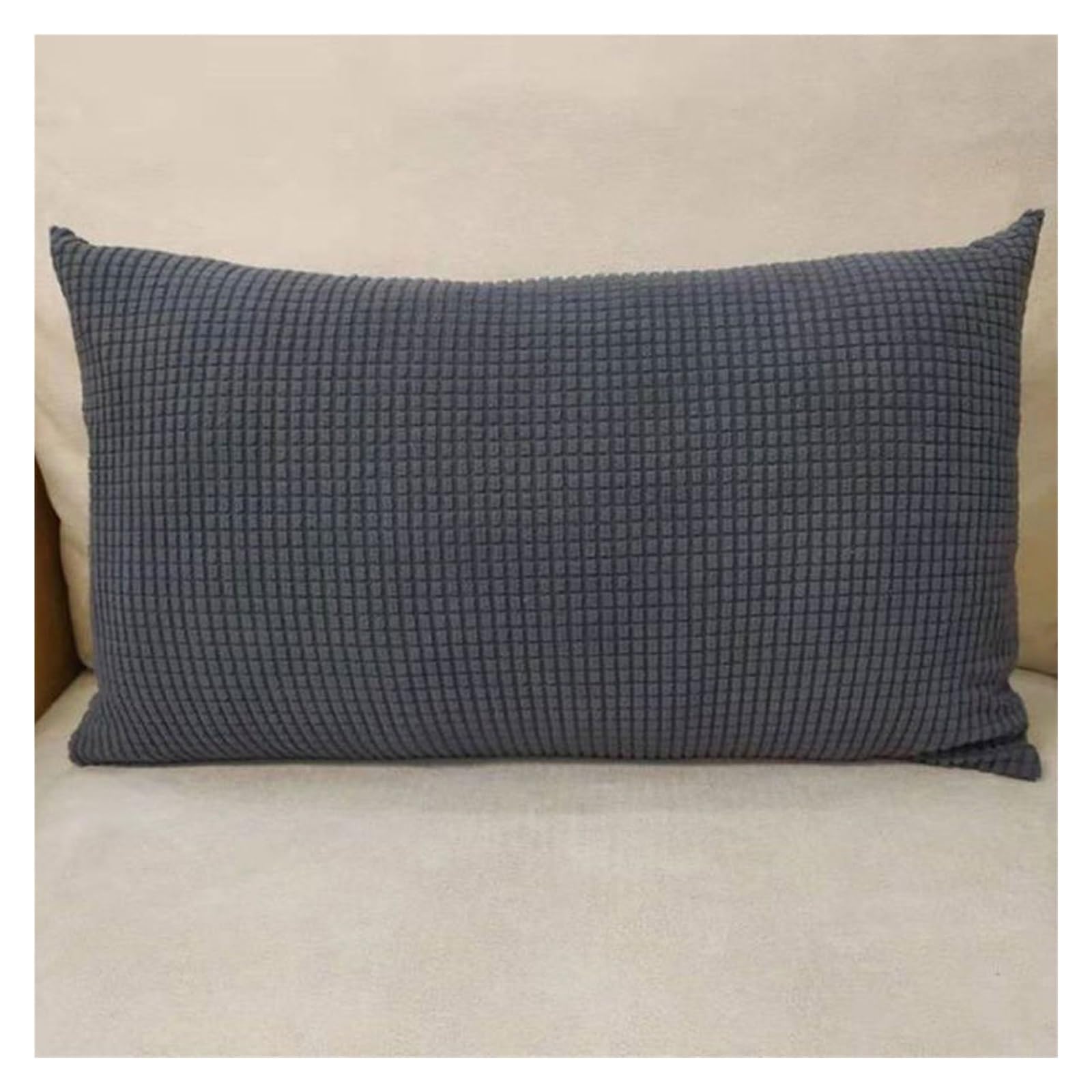 Swj-Swjssb Dark Grey Throw Pillow Cover 45X45 Set Of 2,Pillowcases For Sofa Cushions 40X70 Sofa Pillow Cases For Couch Cushion Covers 50X70 Protectors Bed Corduroy Cushion Slipcover ( Color : Size : 50X70cm(2P
