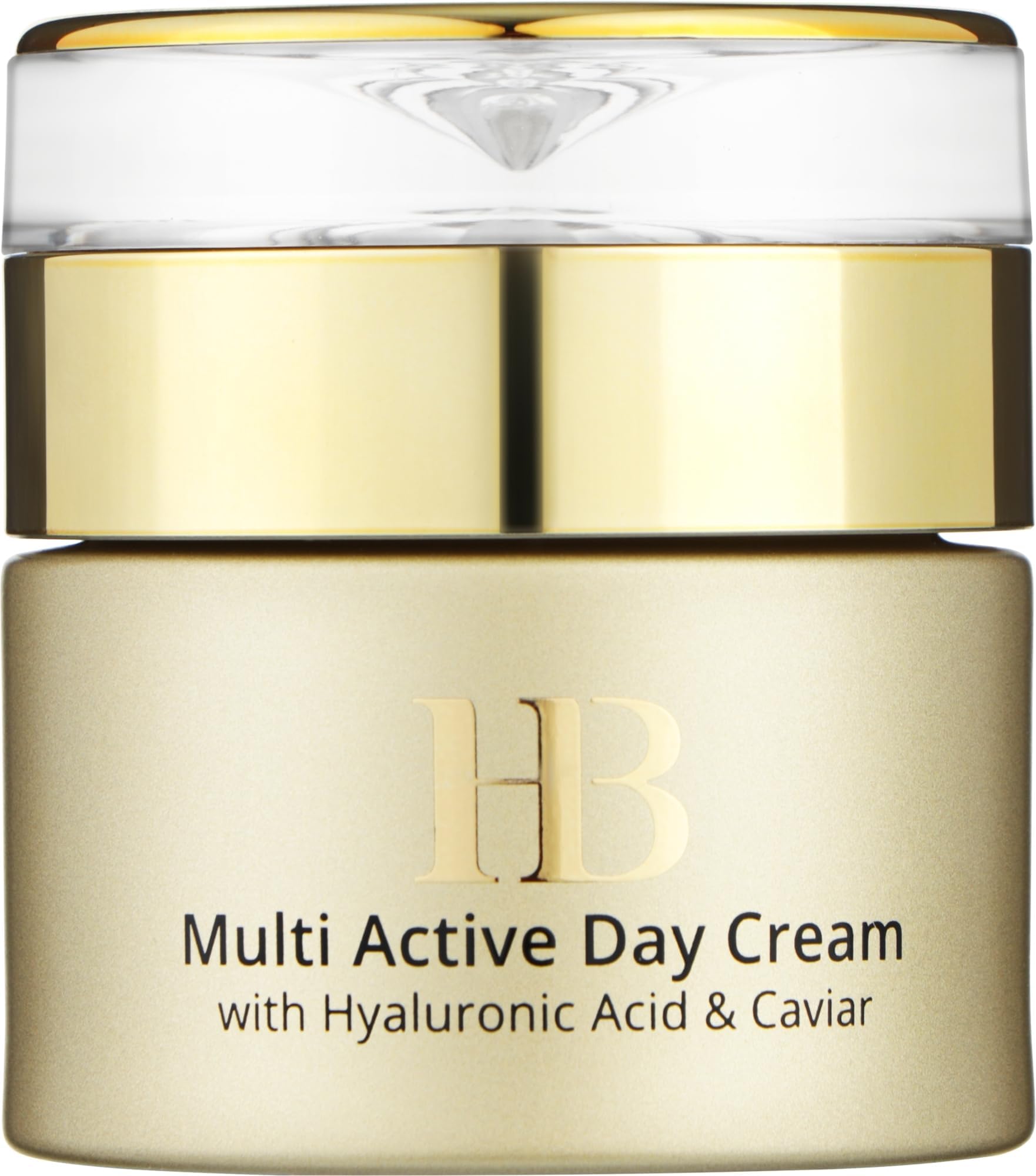 HB Dead Sea Minerals Multi Active Day Face Cream with Hyaluronic Acid & Caviar, Hydrating Daily Moisturizer, 50ml / 1.76oz