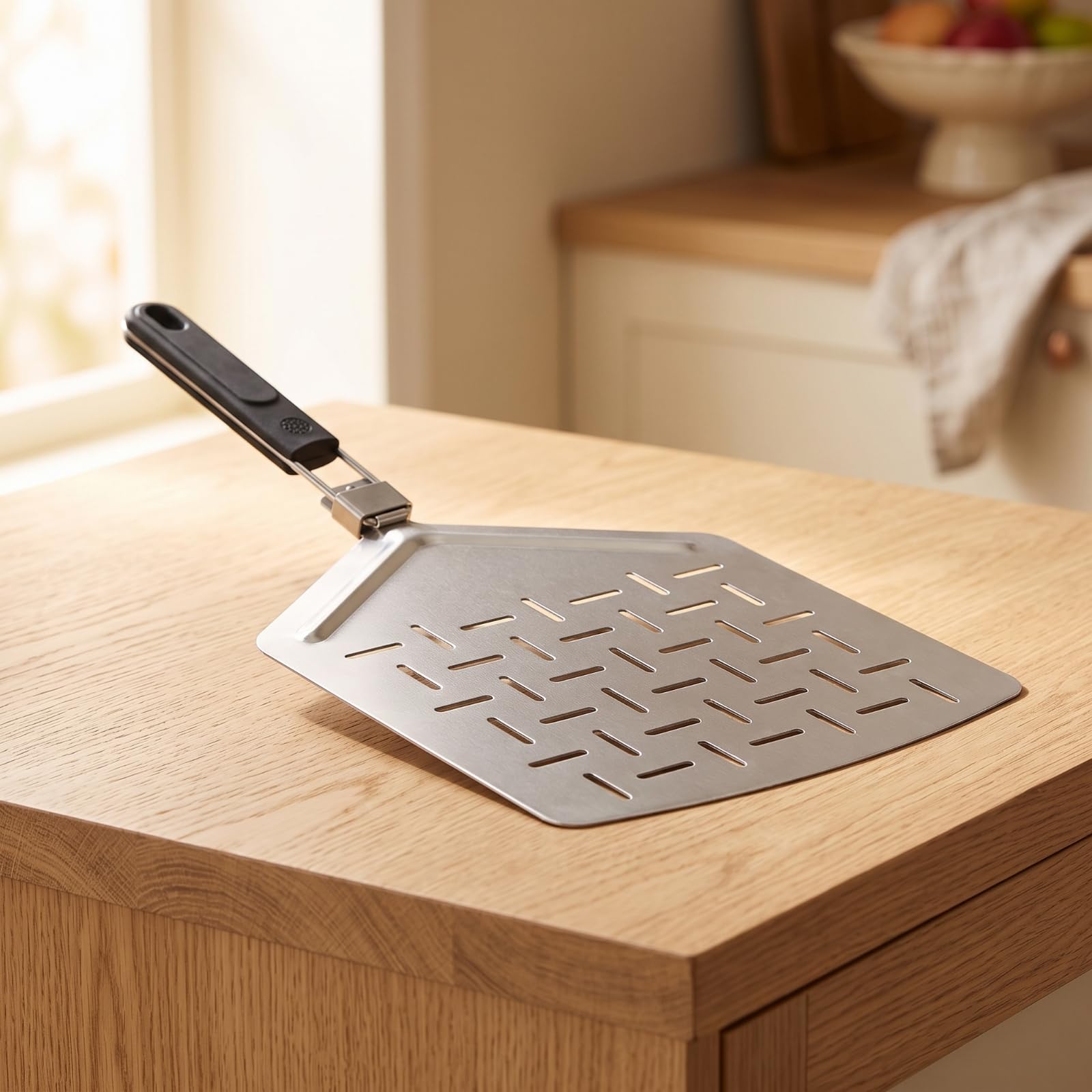 Spatola per Pizza Pizza Perforata Utensile Leggera per Forno Domestico, style to 1