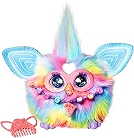 Hasbro Furby, Tie-Dye, Juguetes de Peluche Interactivos, Reproducción de Sonido, 600 Reacciones, Mascota Interactiva...