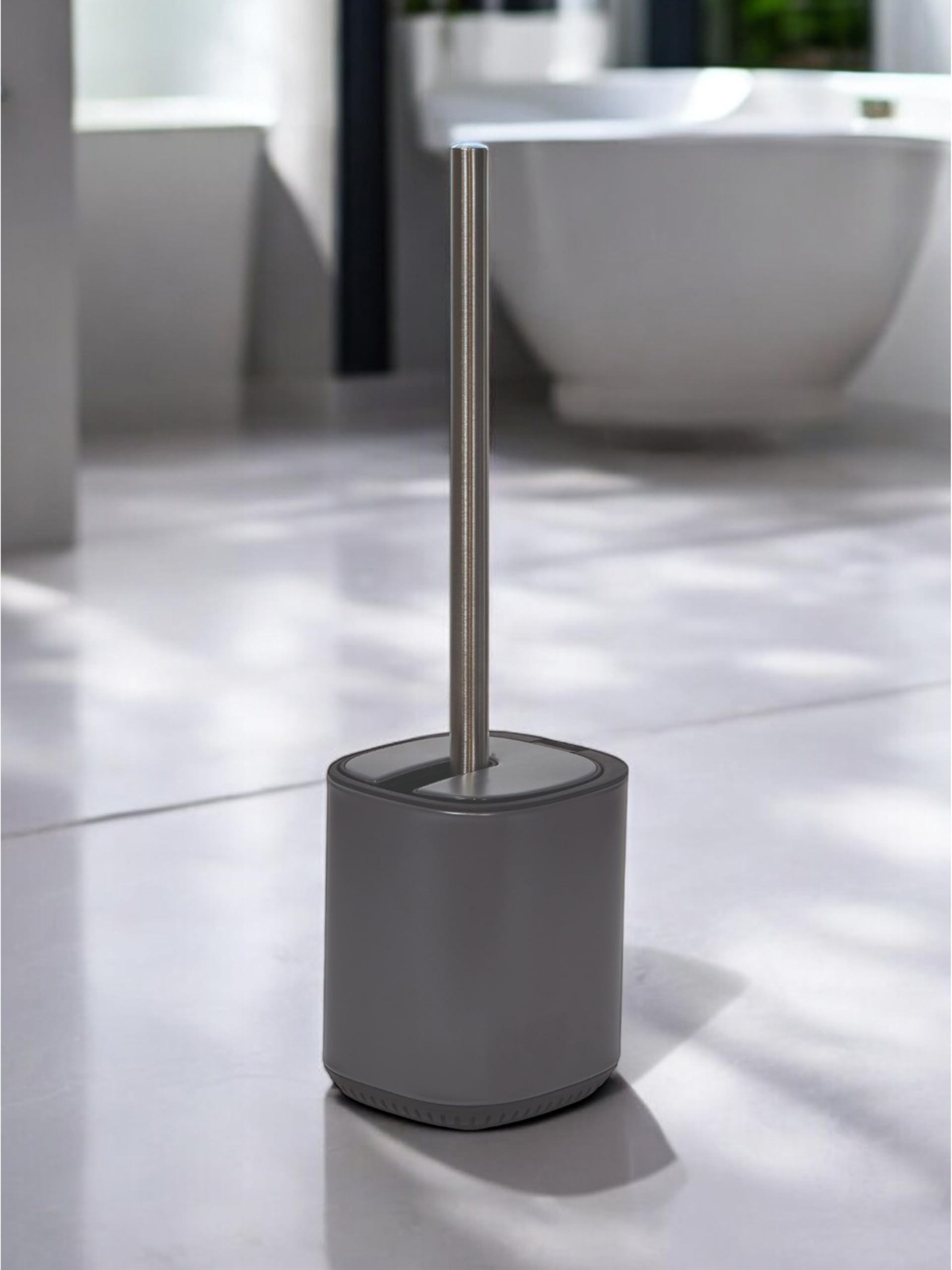 Showerdrape Echo Steel Toilet Brush & Holder