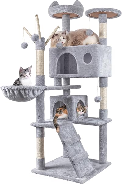 HOMIDEC 151 cm Cat Tree with Ladder