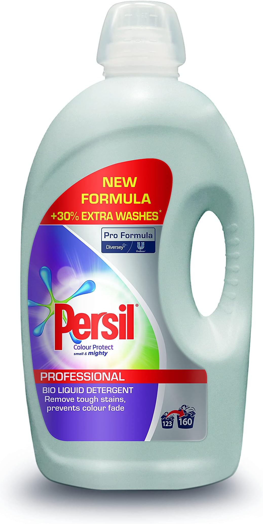 Diversey Persil Pro-Formula Small & Mighty Colour Protect Bio Liquid 4.32 Litre, MULTI