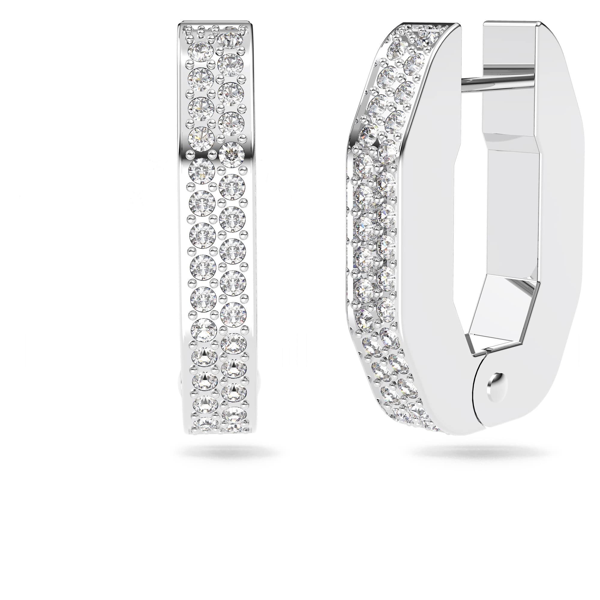 Swarovski Dextera Collezione créoles, forme octogonale