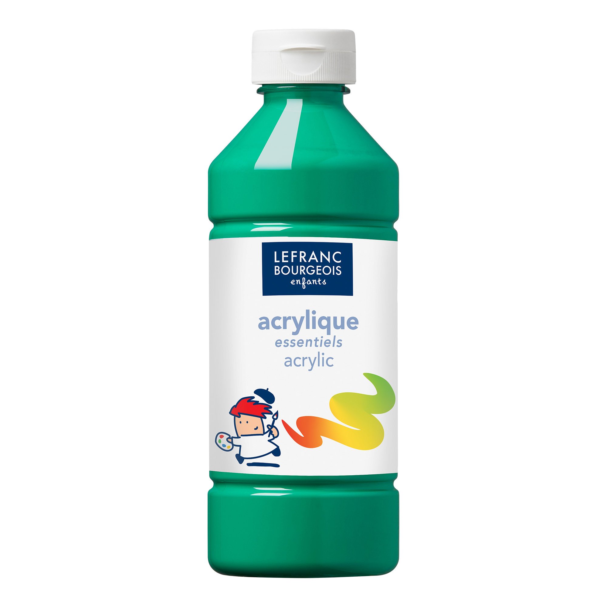 Lefranc & Bourgeois "Value Serie" Kinder - Acrylfarben, 500ml Tube - Hellgrün
