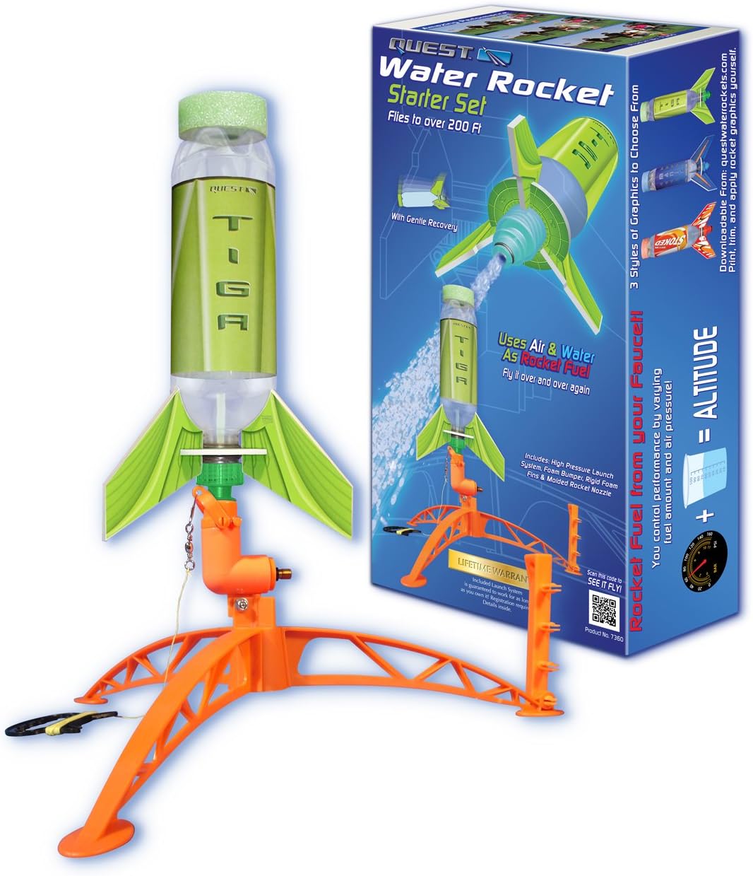 SEOH Water Rocket Starter Set Deluxe Single