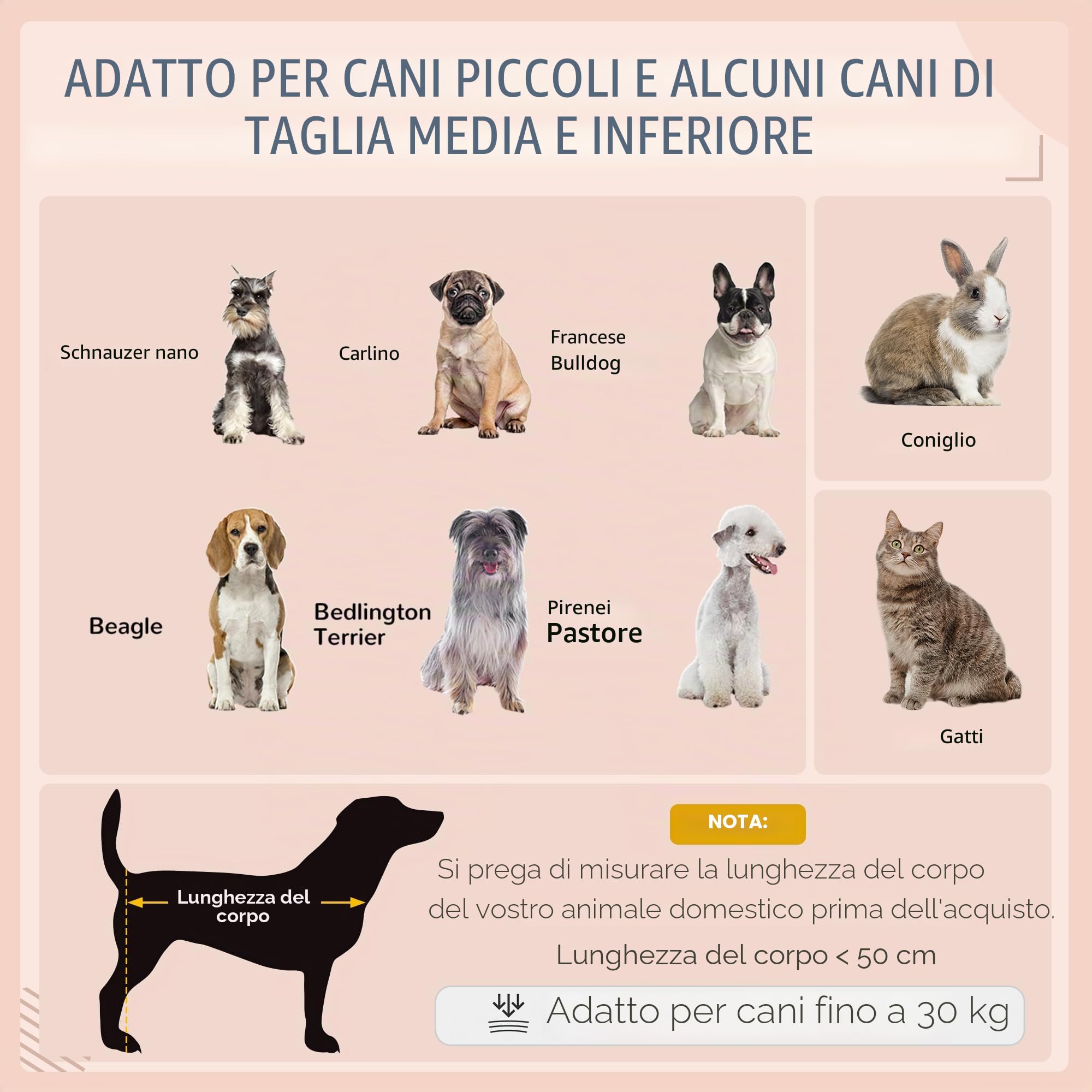 Pawhut Cuccia per cani con cuscino, letto per cani a forma di casa, casa per esterni, telaio in acciaio, PP Rattan, nero, 95 x 69 x 70 cm