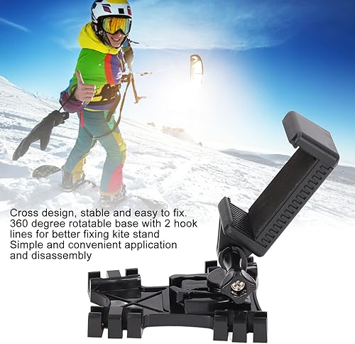 Miniatura 2 de KIMISS Kitesurfing Kitesurfing Kit adaptador de soporte de línea de kitesurf de montaje en línea de kitesurf rotación de 360 grados para la serie de