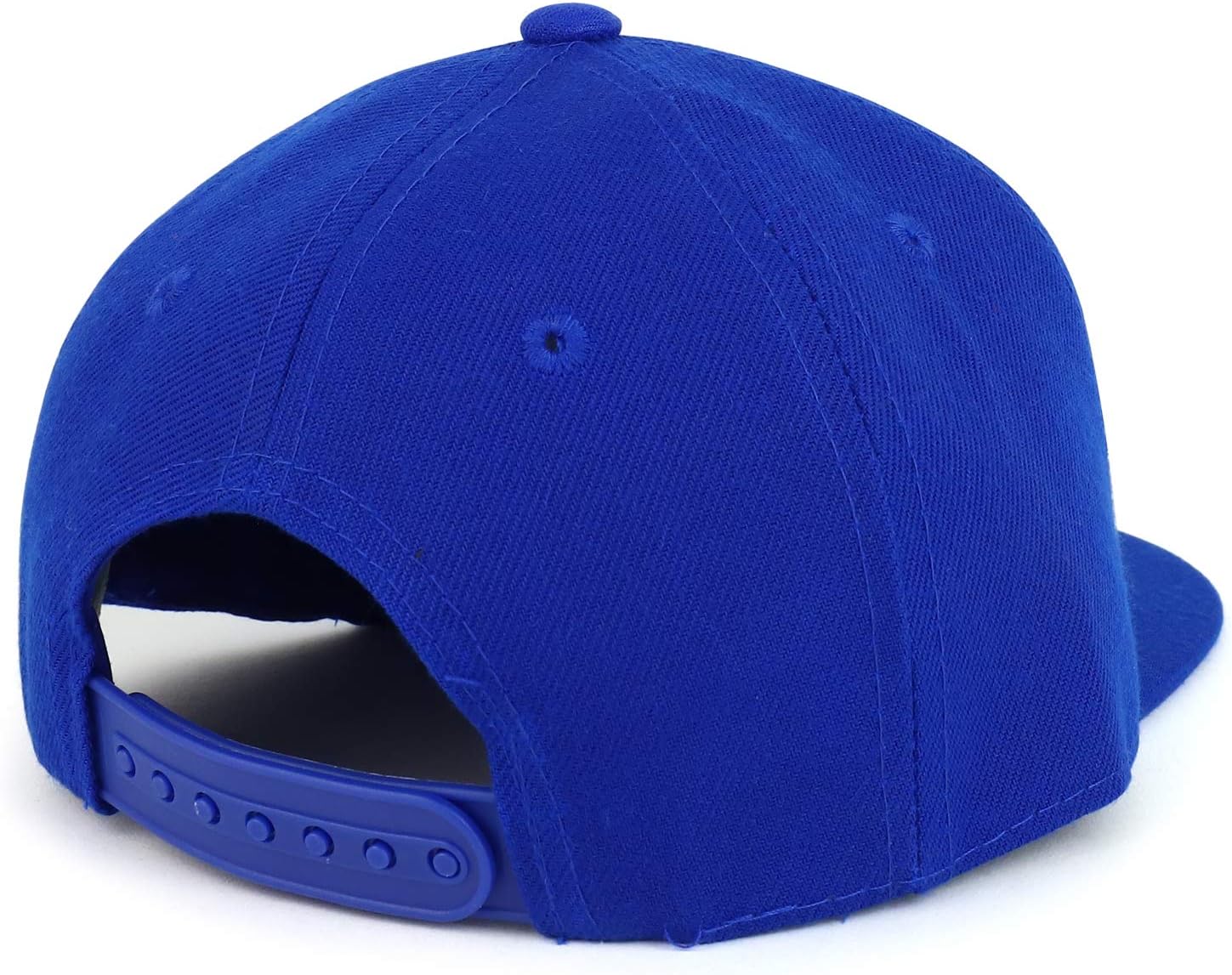 Trendy Apparel Shop Infant to Toddler Kid's Plain Structured Flatbill Snapback Cap