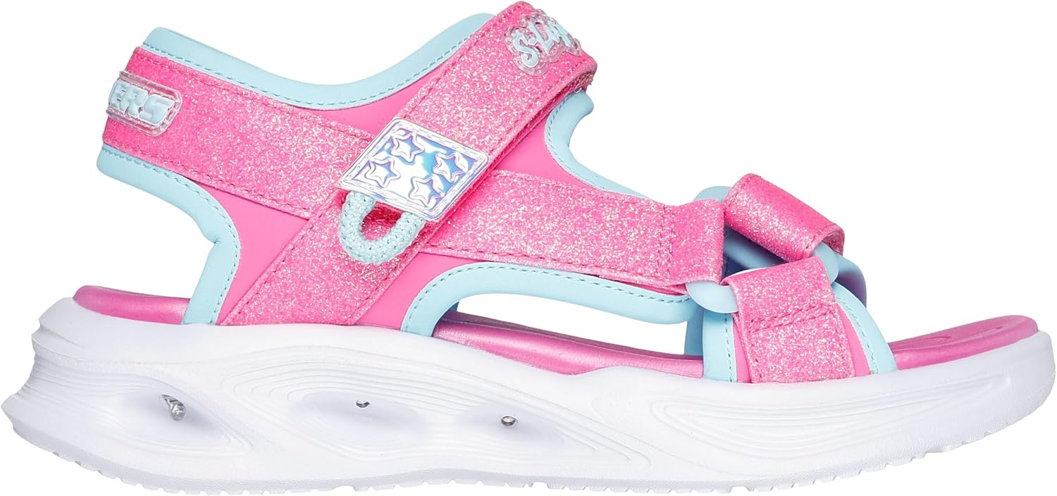 Skechers Girls Sola Glow Sandal Sneaker