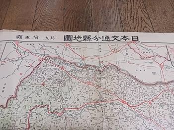 希少 昭和60年 日本国勢地図帳 埼玉県の29枚 古地図 コレクション 希少